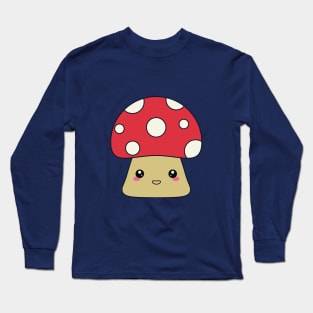 Cute Kawaii Mushroom Long Sleeve T-Shirt